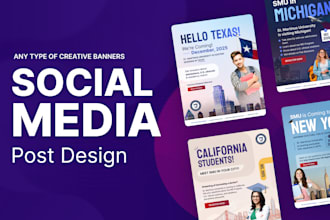 create digital banner, post, thumbnail