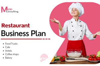 write restaurant business plan, food truck, cafe, coffee shop