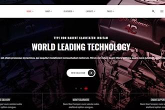 design auto parts shopify store car accessories store car parts automobile store