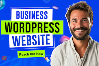 be your wordpress developer, website designer, and create wordpress website