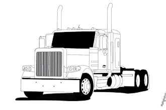do lineart illustration, black and white illustration