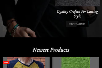 create a dynamic wordpress ecommerce website