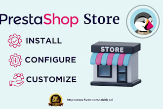 do prestashop website development and customization