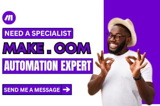make com n8n ai agent automation made com vapi  chatbot n8n io webhook expert