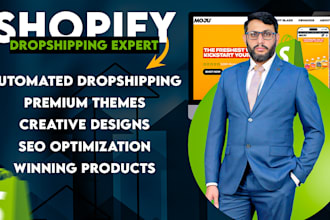 build shopify website design shopify dropshipping website and store expert