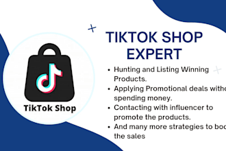 be your tiktok shop virtual assistant, tiktok shop dropshipping, tiktok shop va