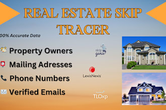 do skip tracing for real estate with attention to detail