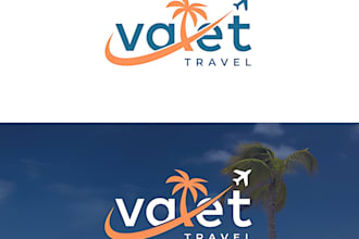 make unique travel, hotel, adventure logo or graphics design