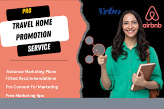 do airbnb promotion, booking,vrbo marketing, airbnb listing seo to boost booking
