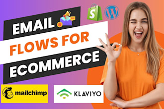 setup email marketing flows in klaviyo for ecommerce