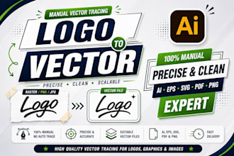 manually trace ai logo to vector