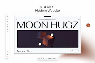 create responsive wix studio, squarespace or figma UI UX website