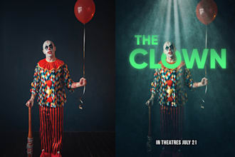 do creative photo manipulations and photo retouching