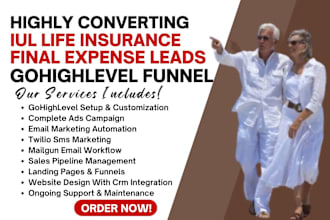 generate iul insurance leads iul leads iul insurance website iul insurance leads