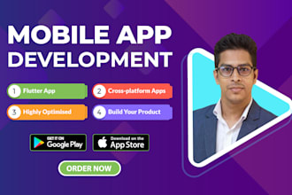 do mobile app development, android and ios app creation, flutter app developer