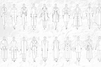 draw accurate technical drawings and tech packs for your products