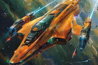 design a sci fi vehicle design and spaceship