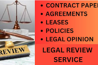 review legal documents contracts and agreement