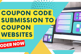 100x your sales by submitting your coupon code on 50 coupon site in 7days