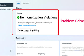 do facebook page monetization issues remove in 30 minutn