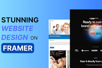 create responsive websites with framer