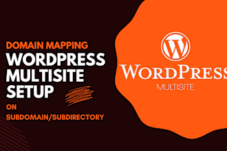 setup wordpress multisite network and create subsites