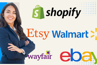 be etsy wayfair shopify ebay wayfair walmart virtual assistant
