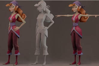 design your stylized character