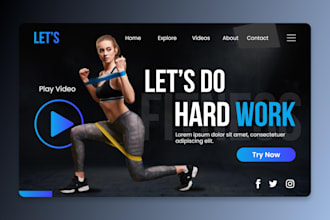 develop a fitness coaching nutrition app and web portals