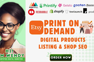 setup etsy print on demand design etsy digital products for etsy shop sales