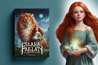 illustrate fantasy book covers and ebook covers