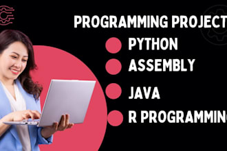 do c, cpp, python,r, java operating system assembly projects