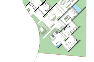 draw 2d architectural floor plan