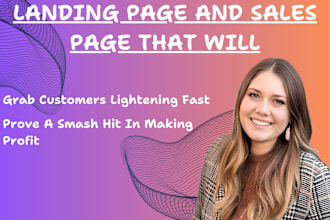 be your landing page and sales page copywriter