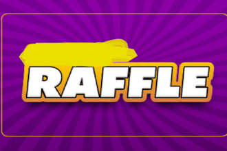 create competition website, giveaway and raffle website for the raffle business