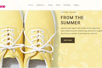 design shoe shopify store footwear gym sneakers hiking, work boots store chukkas