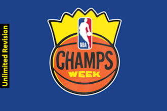 basketball logo design for sports team league tournament