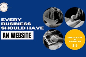 enable business with basic wordpress website in a day, only 5 USD, consult free
