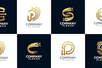 create a professional abstract logo within 24 hours