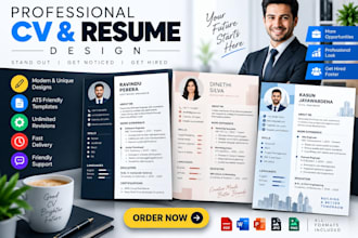professional CV and resume design