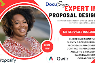 proposify, pandadoc, proposal template design, docusign, better proposal, qwilr