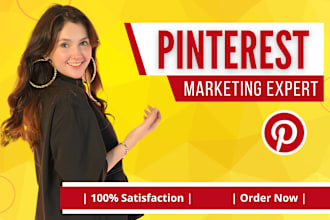 manage pinterest account with SEO optimized pins and boards