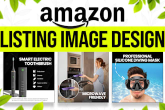 do amazon listing images design, amazon infographic, product listing images