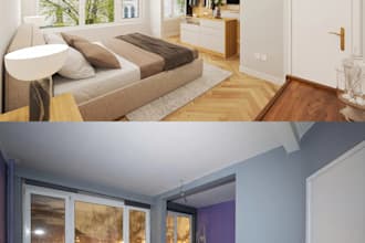 create a realistic virtual staging for your listings