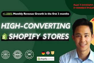 build your passive income shopify dropshipping store