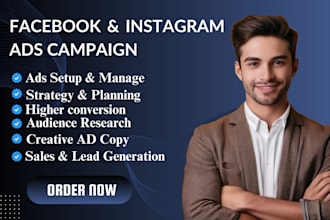 setup facebook, instagram, and meta ads campaigns