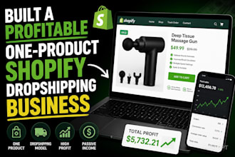 create branded shopify dropshipping store