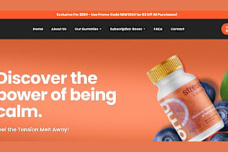 design health supplement health fitness subscription box shopify store website