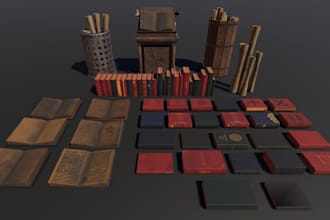 create game ready 3d assets for unity or godot
