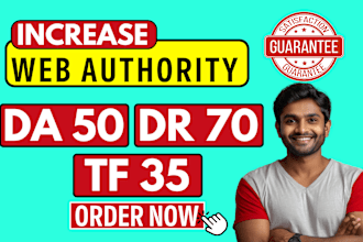 increase domain rating ahrefs dr domain authority da tf